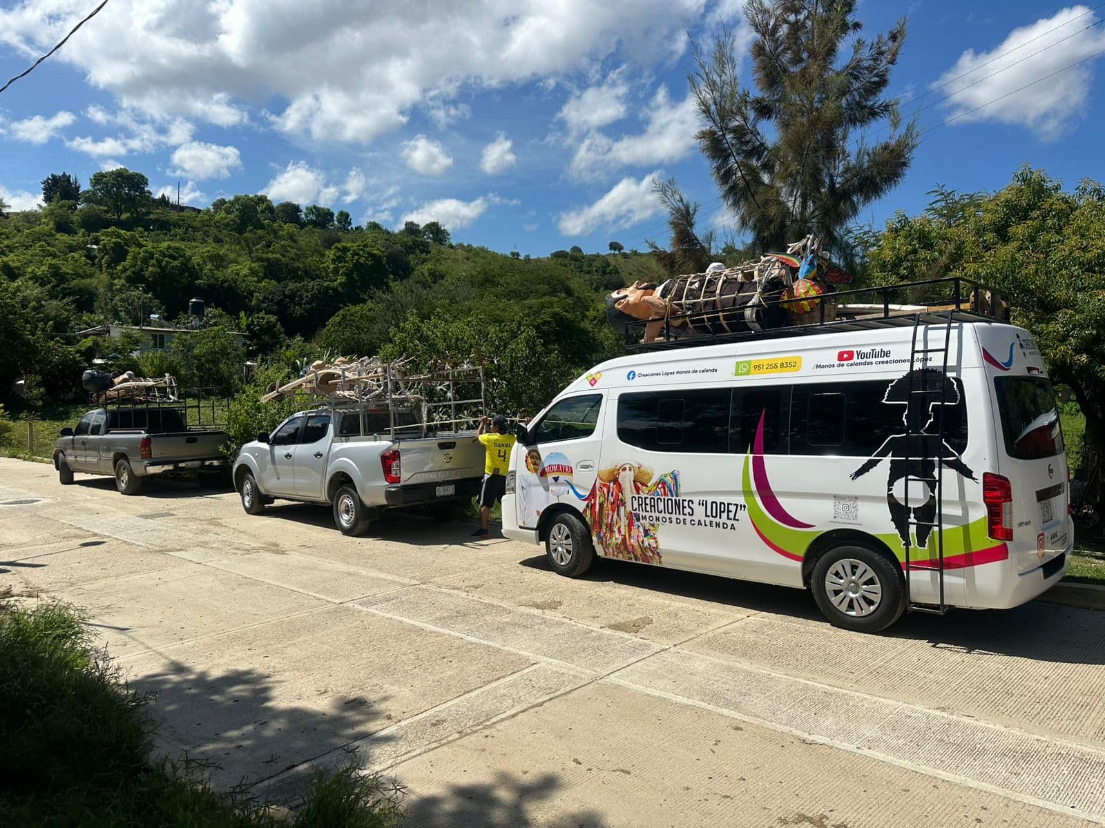 Trasnporte del proyecto Compartir Cultura